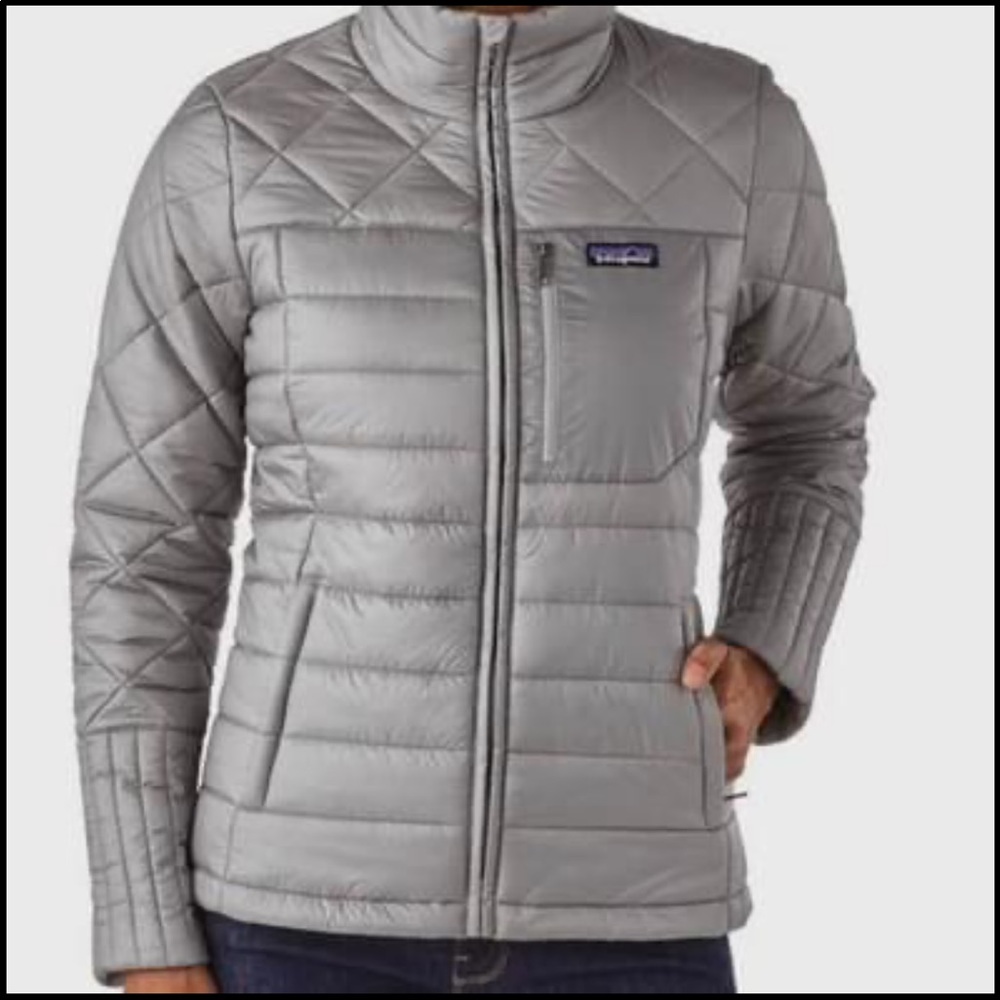 Light gray Radalie Patagonia Jacket XS DISCONTINUED COLOR